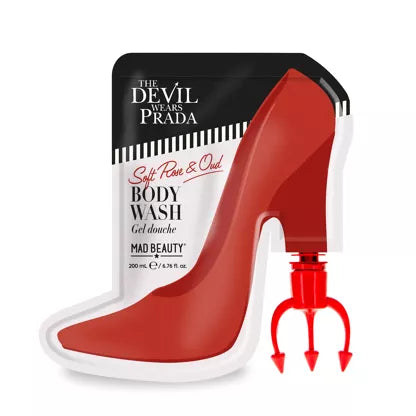 Mad Beauty Le Diable S'habille en Prada Gel Douche - Rose Délicate & Oud