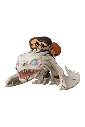 Funko - Harry Potter Dragon with Harry - Ron - Hermine Pop!