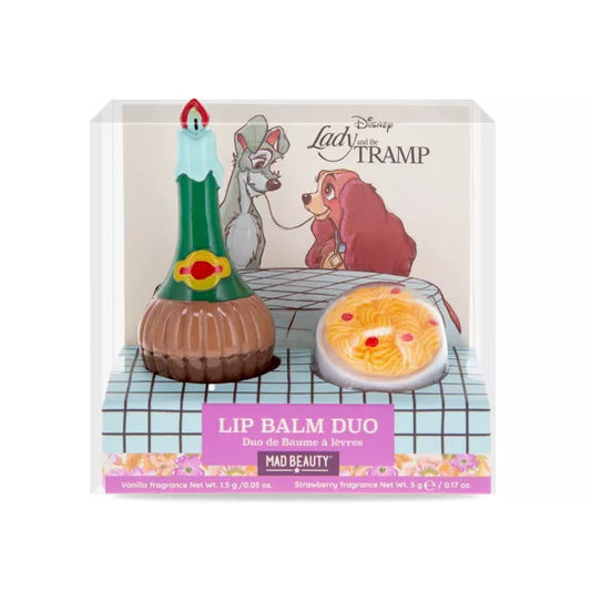 Mad Beauty Disney La Belle et le Clochard – Duo de baumes à lèvres