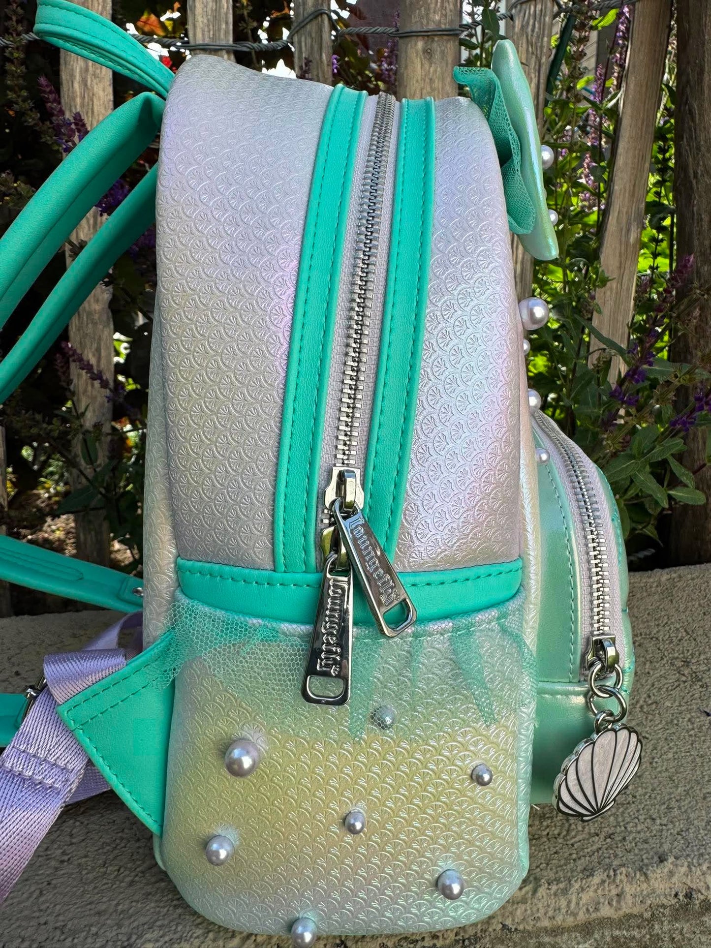 Loungefly La Sirenetta Perle Scintillanti Mini Zaino