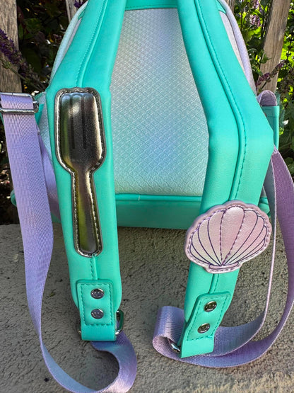 Loungefly La Sirenetta Perle Scintillanti Mini Zaino