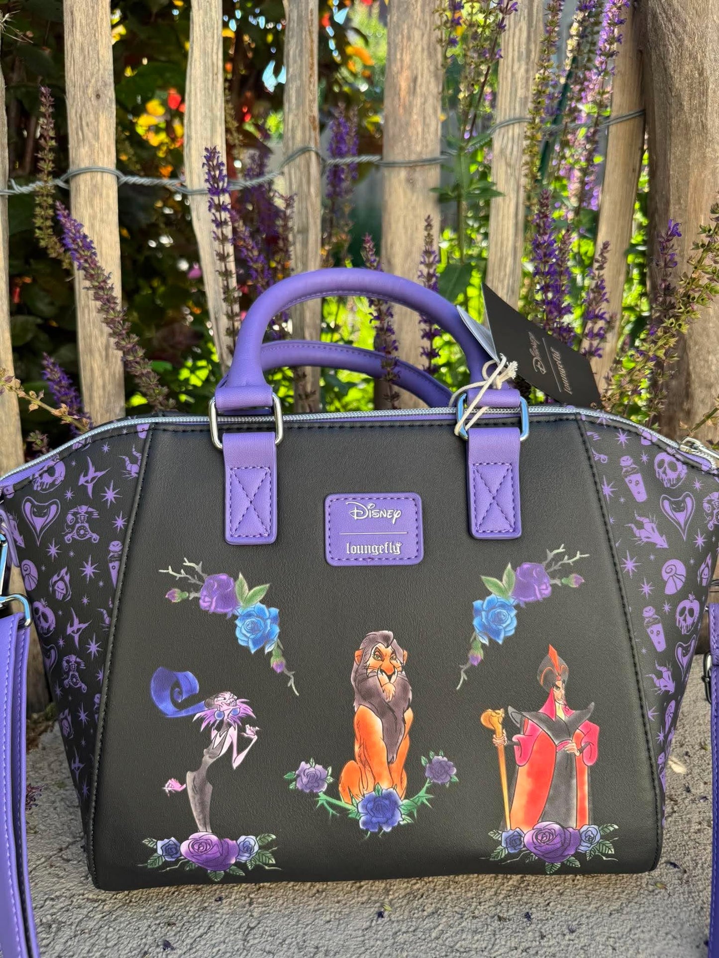 Loungefly Disney Villains Floral Icons Tasche