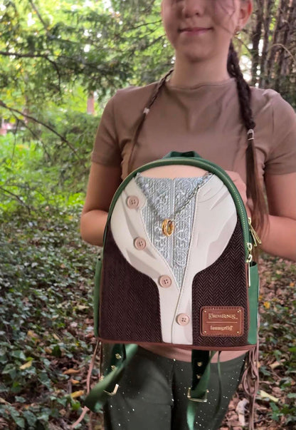 Loungefly Herr der Ringe Frodo Mithril Cosplay Mini-Rucksack