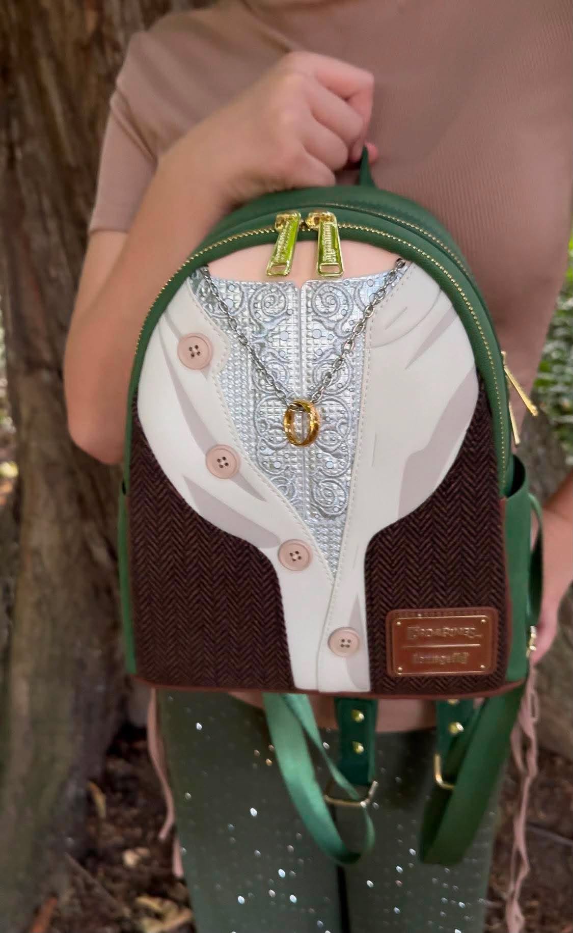 Loungefly Herr der Ringe Frodo Mithril Cosplay Mini-Rucksack