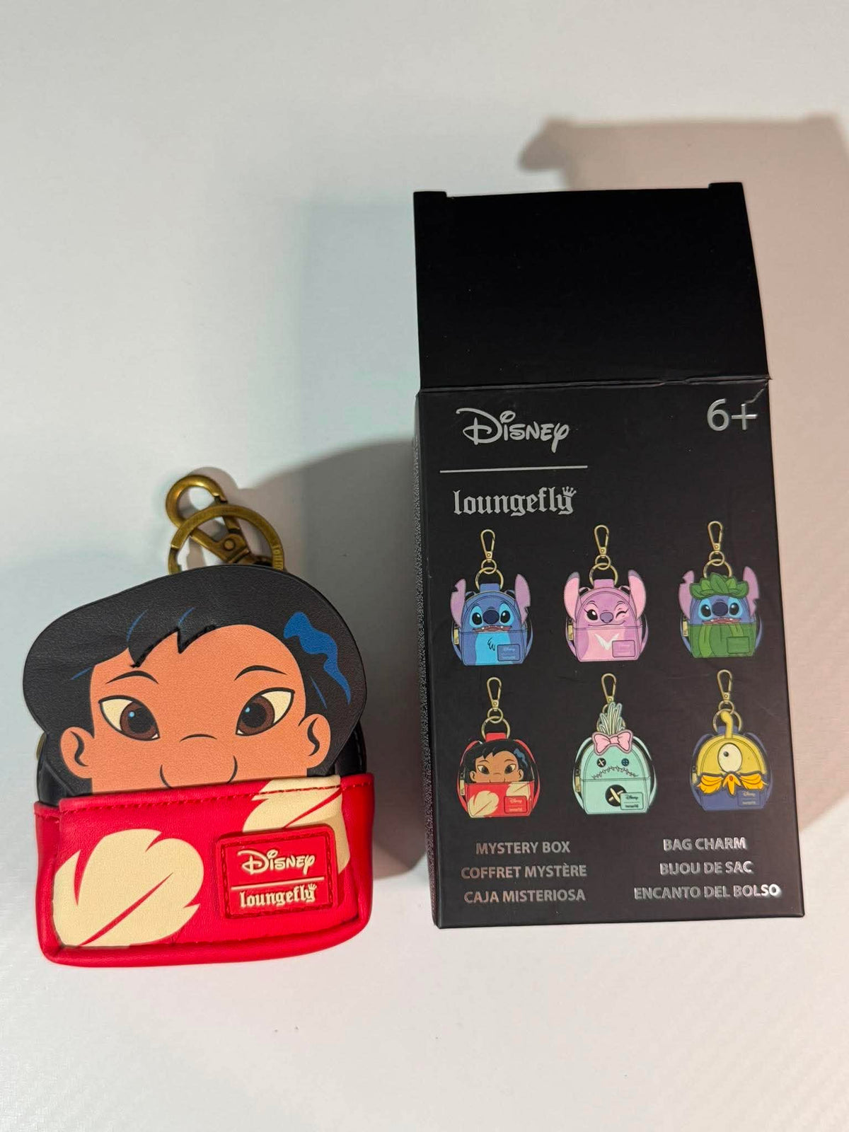 Loungefly Disney Stitch Mini-Rucksack Anhänger – Original Geöffnet