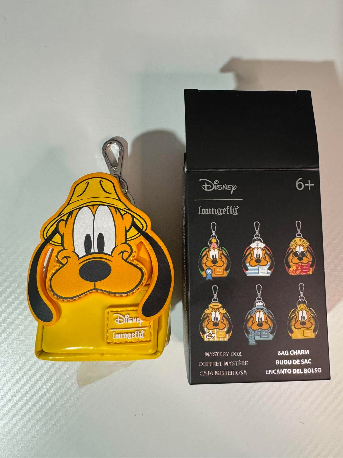 Loungefly Disney Pluto Mini-Rucksack Anhänger – Original Geöffnet
