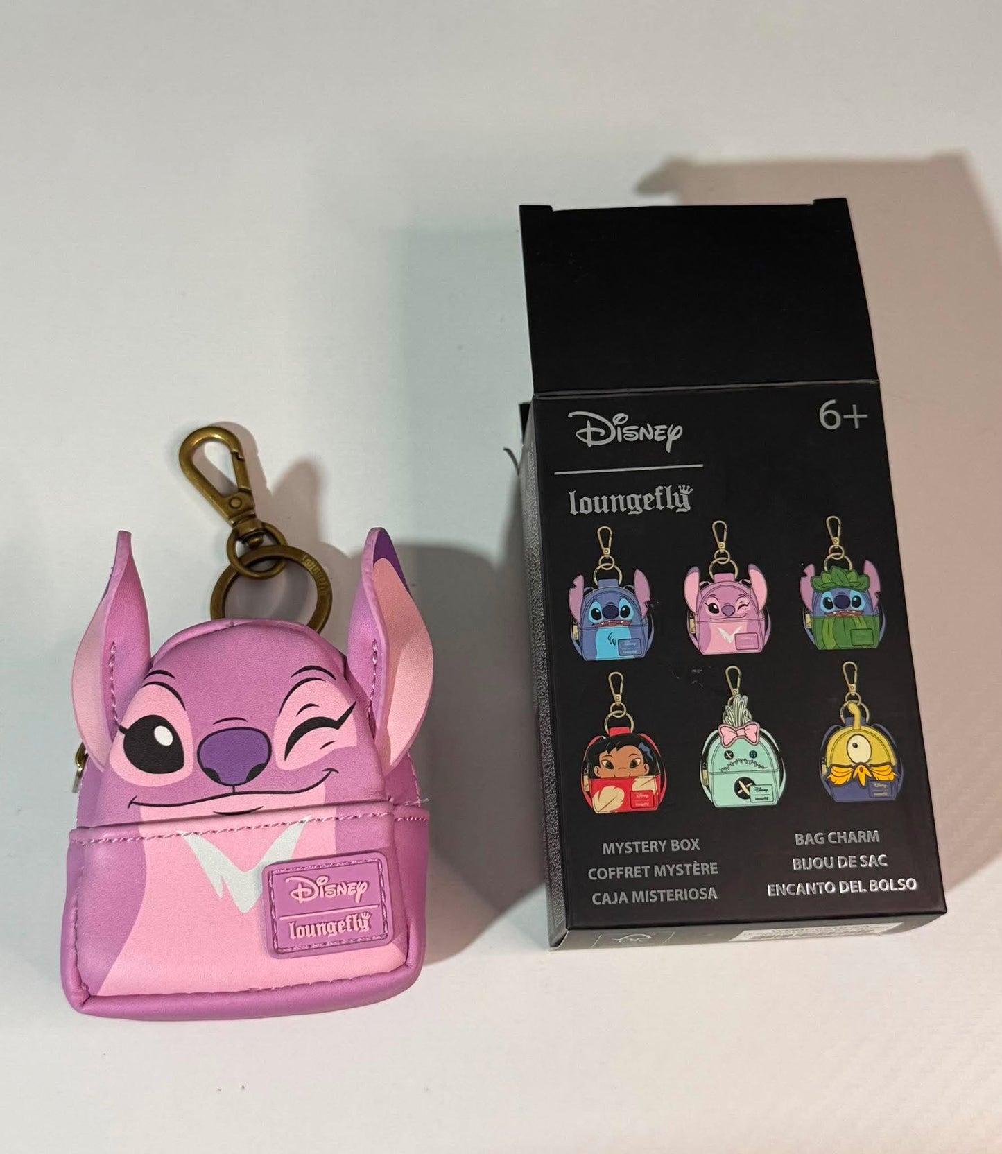 Loungefly Disney Stitch Mini-Rucksack Anhänger – Original Geöffnet