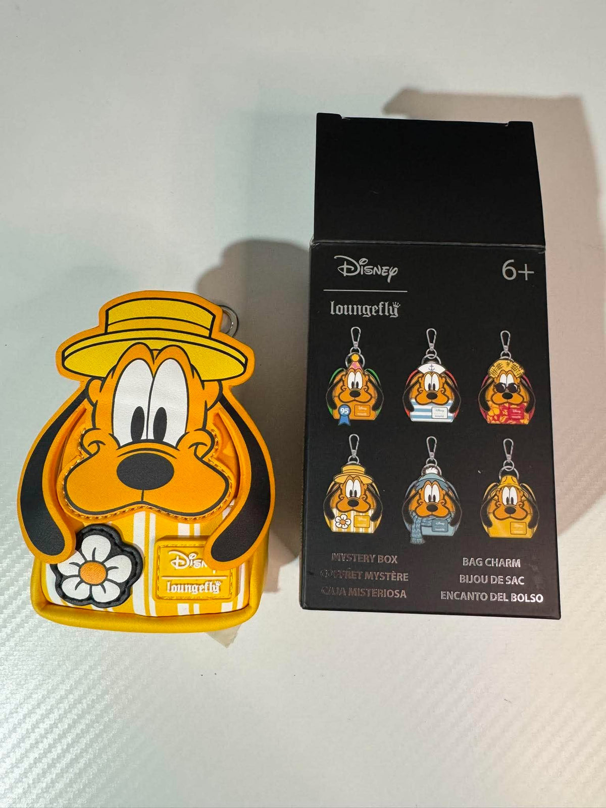 Loungefly Disney Pluto Mini-Rucksack Anhänger – Original Geöffnet