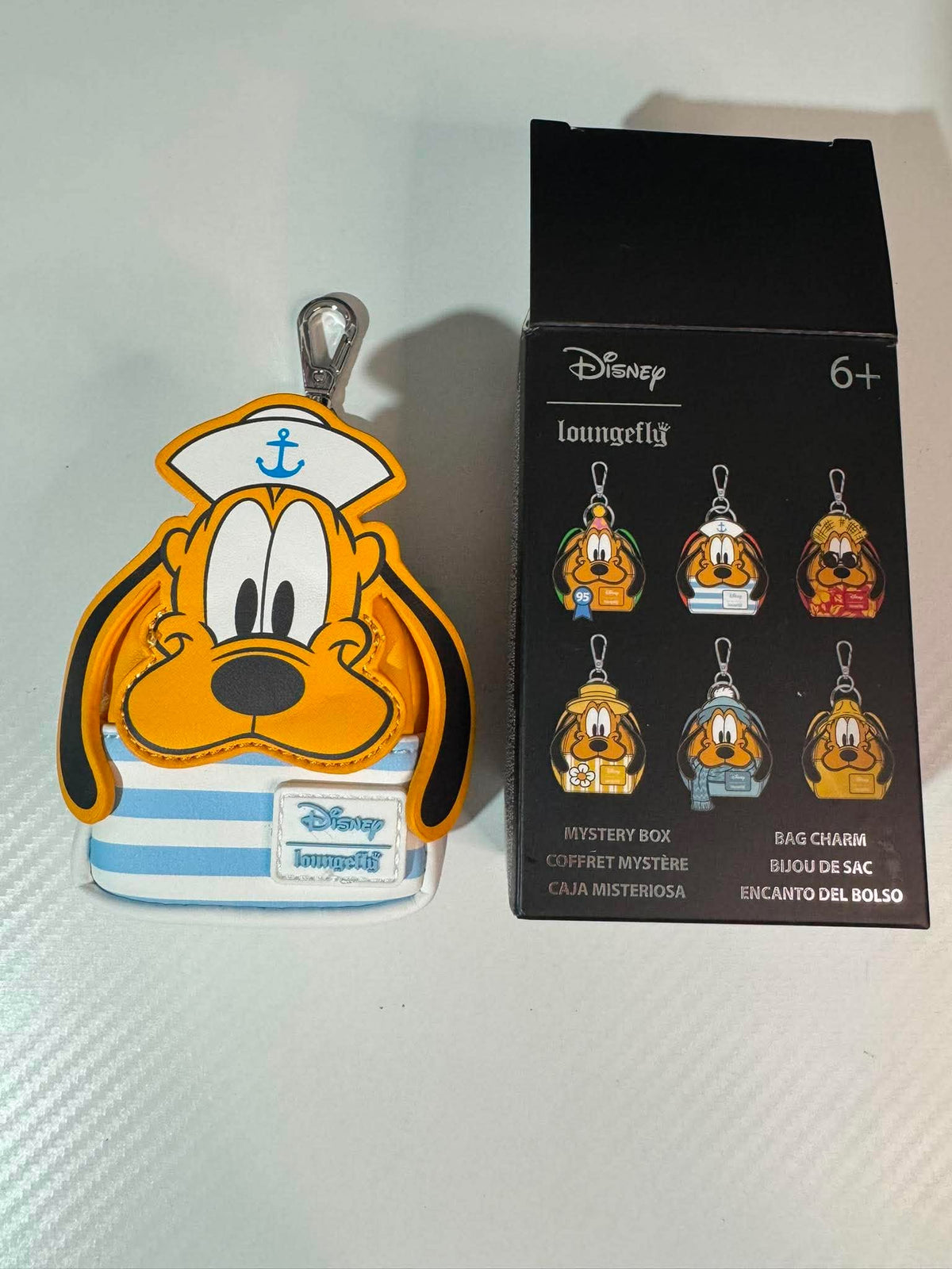 Loungefly Disney Pluto Mini-Rucksack Anhänger – Original Geöffnet
