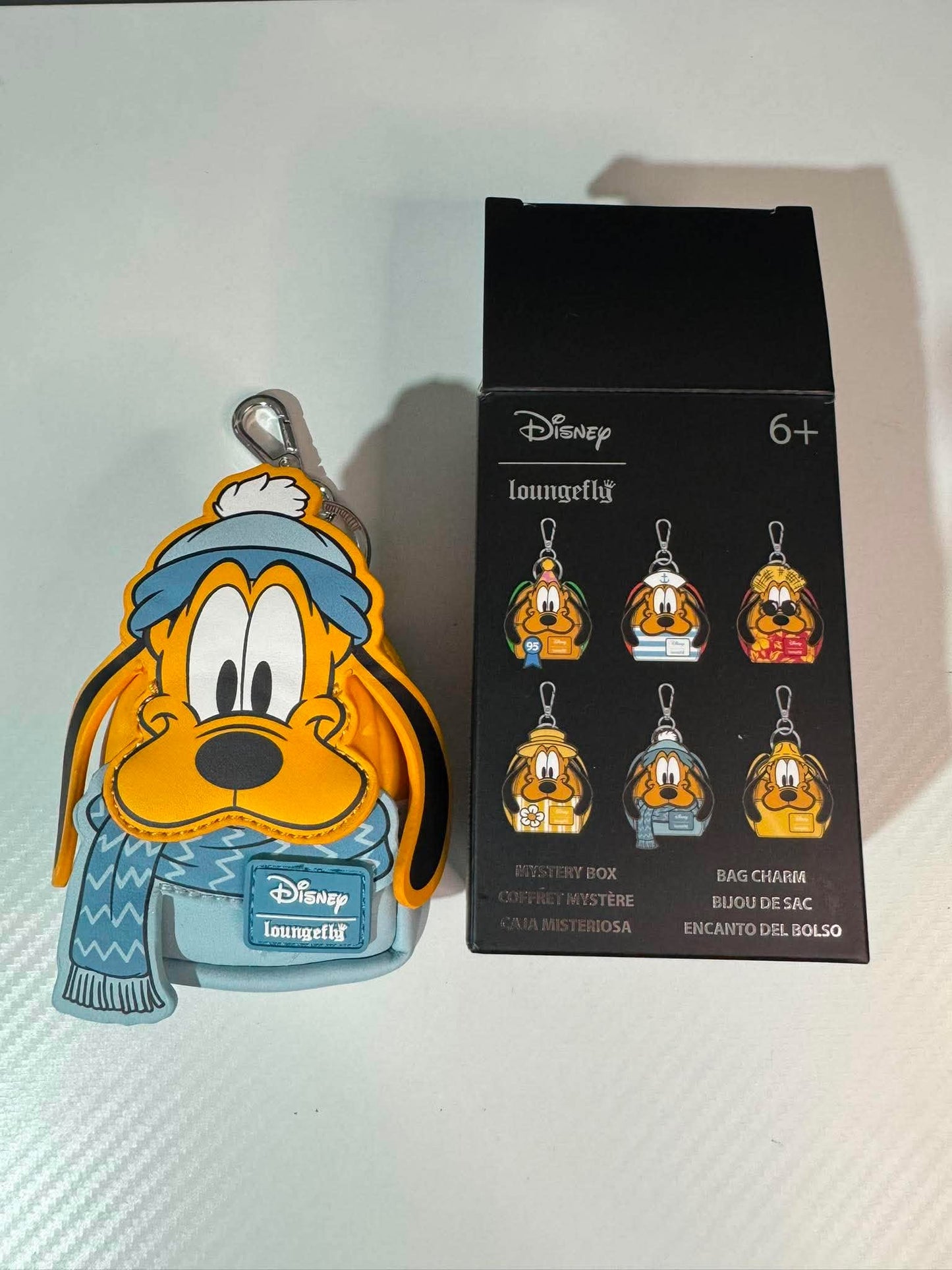 Loungefly Disney Pluto Mini-Rucksack Anhänger – Original Geöffnet