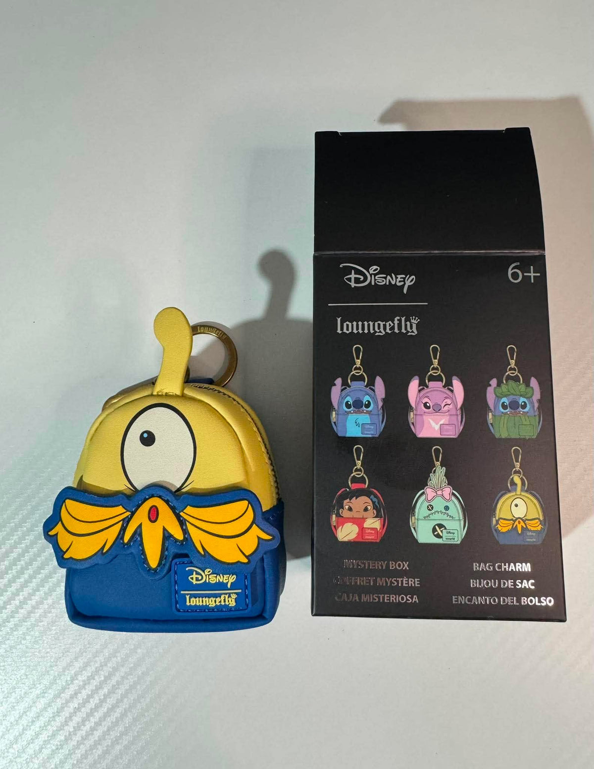 Loungefly Disney Stitch Mini-Rucksack Anhänger – Original Geöffnet