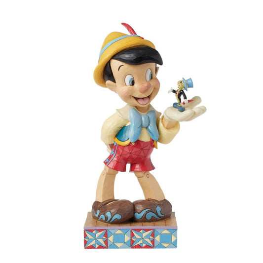 Disney Traditions von Jim Shore: Pinocchio XL Große Sammlerfigur