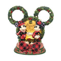 Disney Traditions / Jim Shore Figurine - Mickey & Minnie Diorama LED "Magical Winter Moments"