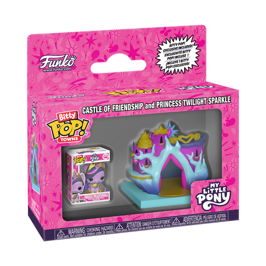 Bitty Pop! Town Château de l'Amitié et Princesse Twilight Sparkle