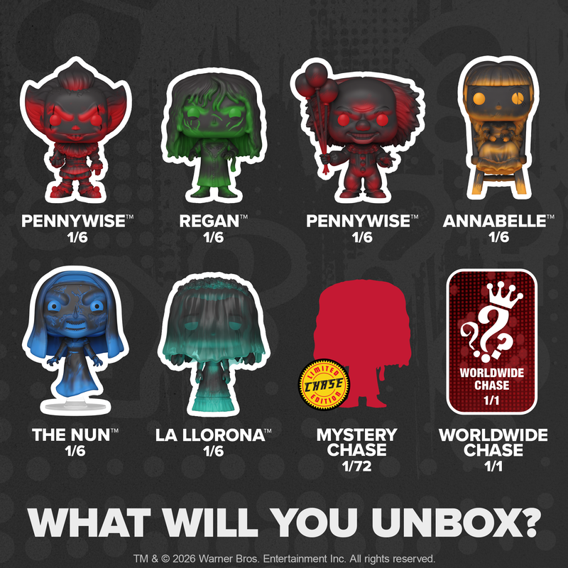 Funko Pop! Mystery Warner Bros. Horror