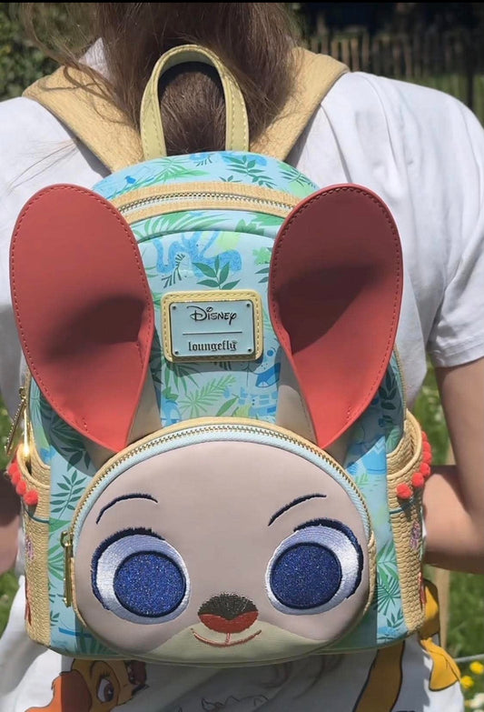 Mini-sac à dos Loungefly Zootopie 2 Judy Hopps Cosplay