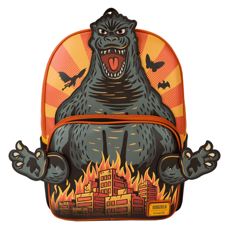 Loungefly Godzilla City Attack Mini-Rucksack