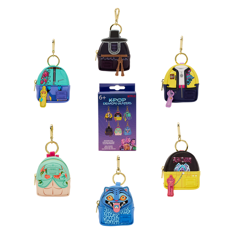 Loungefly Demon Slayer Anime Cosplay Mystery Mini-Rucksack-Schlüsselanhänger