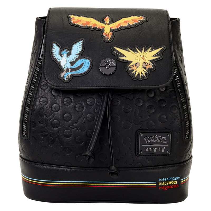 Loungefly Pokémon Legendäre Vögel Mini-Rucksack