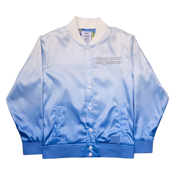 Loungefly Sanrio Hello Kitty 50th Anniversary Satin College-Jacke