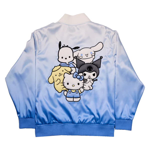 Loungefly Sanrio Hello Kitty 50th Anniversary Satin College-Jacke