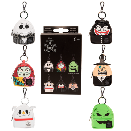Loungefly  Nightmare Before Christmas Mystery Mini Rucksack Schlüsselanhänger