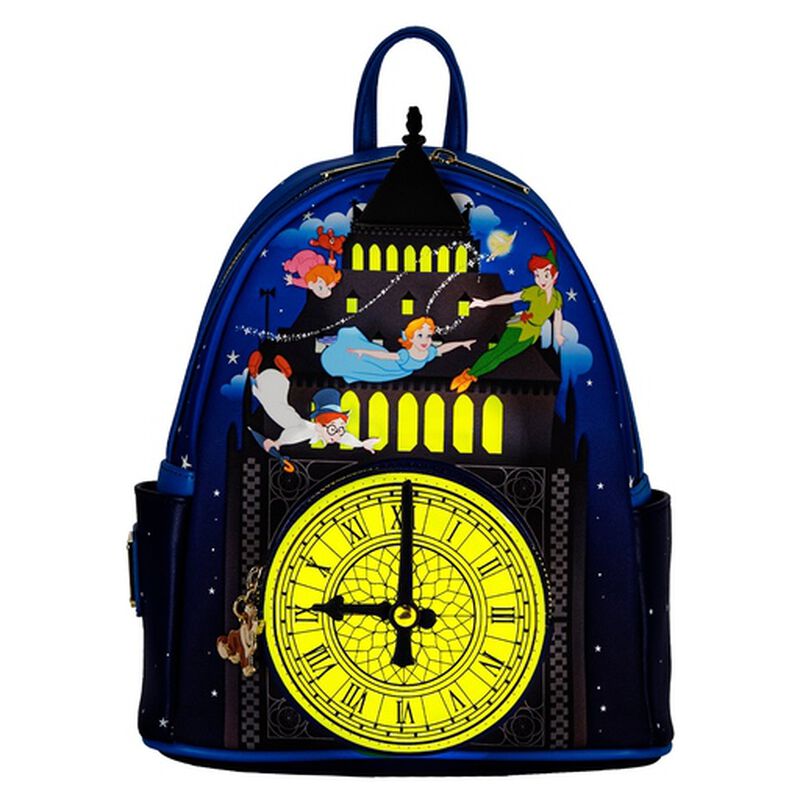 Peter Pan Uhr Leuchtet im Dunkeln Mini-Rucksack