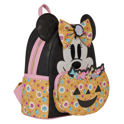 Minnie Mouse Cosplay Fiori Zucca Glow Mini Zaino