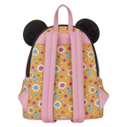 Loungefly Disney Minnie Maus Kürbis Blumen Glow-in-the-dark Mini-Rucksack