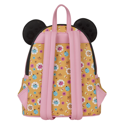 Minnie Mouse Cosplay Fiori Zucca Glow Mini Zaino
