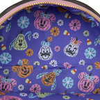 Loungefly Disney Minnie Maus Kürbis Blumen Glow-in-the-dark Mini-Rucksack