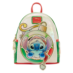 Loungefly Disney Stitch & Scrump Weihnachtskugel Mini-Rucksack