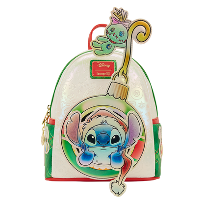 Loungefly Stitch & Scrump - Mini Sac à Dos Irisé