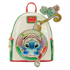 Loungefly Disney Stitch & Scrump Weihnachtskugel Mini-Rucksack