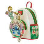 Loungefly Disney Stitch & Scrump Weihnachtskugel Mini-Rucksack