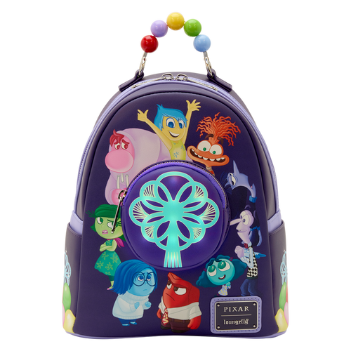 Mini-zaino Loungefly Inside Out 2 con funzione luminosa