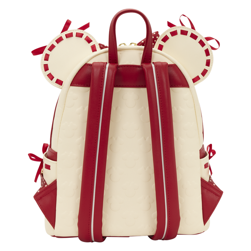Loungefly Disney Minnie Maus Rocks the Dots Coquette Mini-Rucksack