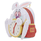 Loungefly Disney Alice im Wunderland Weißes Kaninchen Cosplay Mini-Rucksack