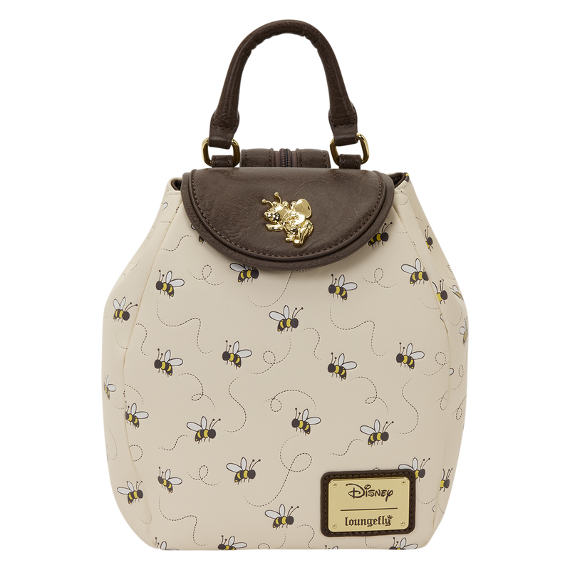 Loungefly Disney Winnie Pooh Bienen AOP Mini-Rucksack