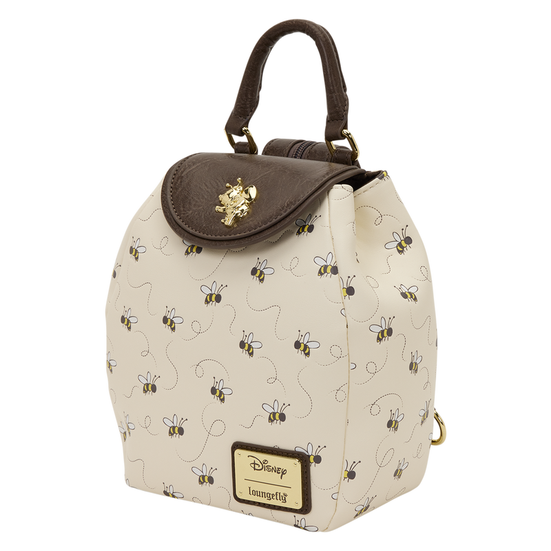 Loungefly Disney Winnie Pooh Bienen AOP Mini-Rucksack