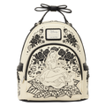 Loungefly Disney Alice im Wunderland Blumen-Mini-Rucksack