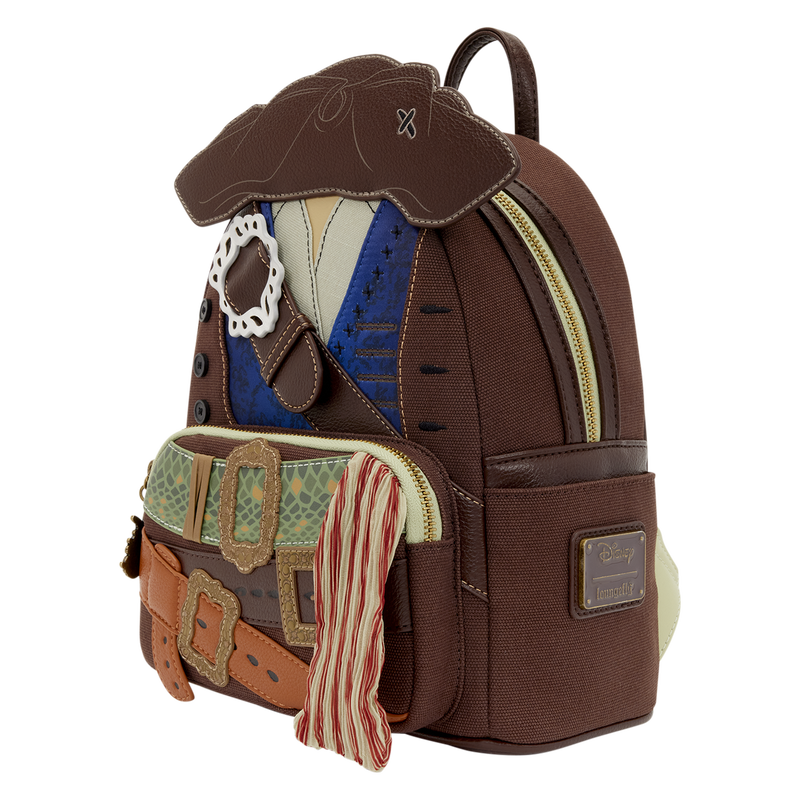 Loungefly Fluch der Karibik – Jack Sparrow Cosplay Mini-Rucksack
