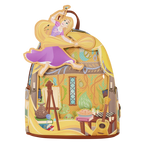 Loungefly Disney Rapunzel Neu verföhnt Pin Trader Mini-Rucksack