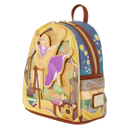Loungefly Disney Rapunzel Neu verföhnt Pin Trader Mini-Rucksack