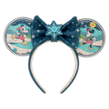 Micky & Minnie Weihnachts-Haarreif mit Ohren