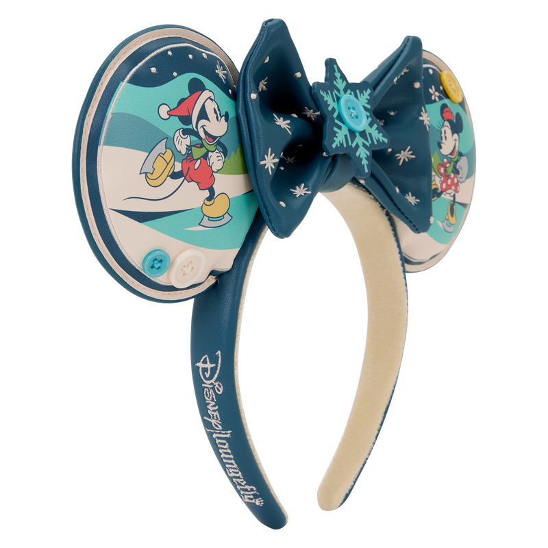 Minnie & Mickey Cerchietto di Natale con orecchie