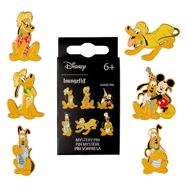 Loungefly Disney Plutos 95. Geburtstag Mystery Box Sammelpin