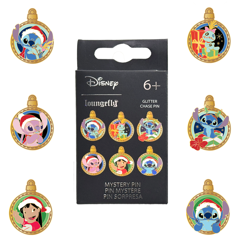 Loungefly Disney Lilo & Stitch Weihnachtsschmuck Mystery Box Sammelpin