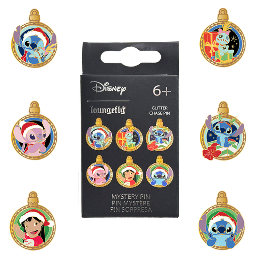 Spilla a sorpresa di Lilo & Stitch con ornamento natalizio