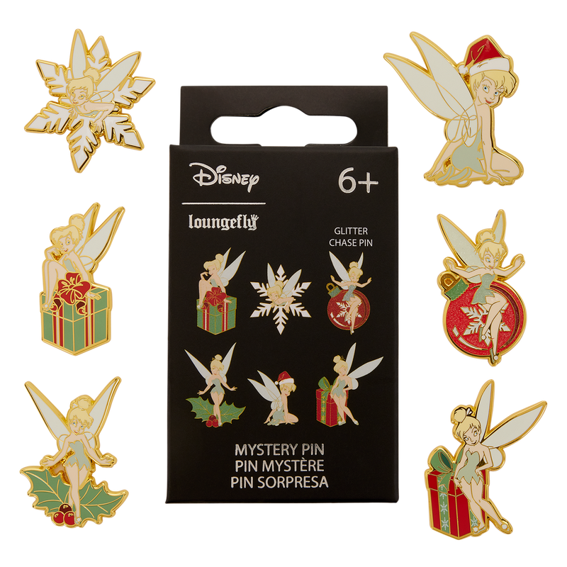 Loungefly Disney Peter Pan Tinker Bell Weihnachts Mystery Box Sammelpin